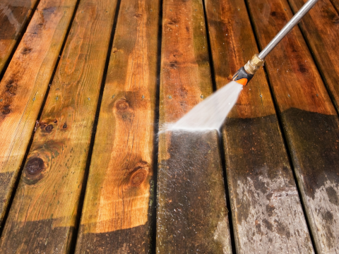 Deck Cleaning